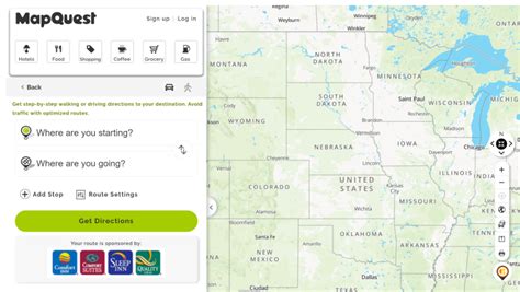 map quest com|mapquest walking route planner.